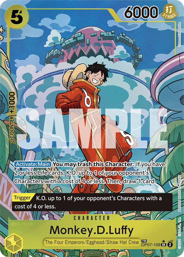 Monkey.D.Luffy (OP-08 OP07-109_p2) — Alt Art
