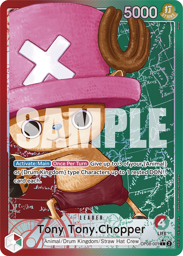 Tony Tony.Chopper (OP08-001_p1) — Alt Art