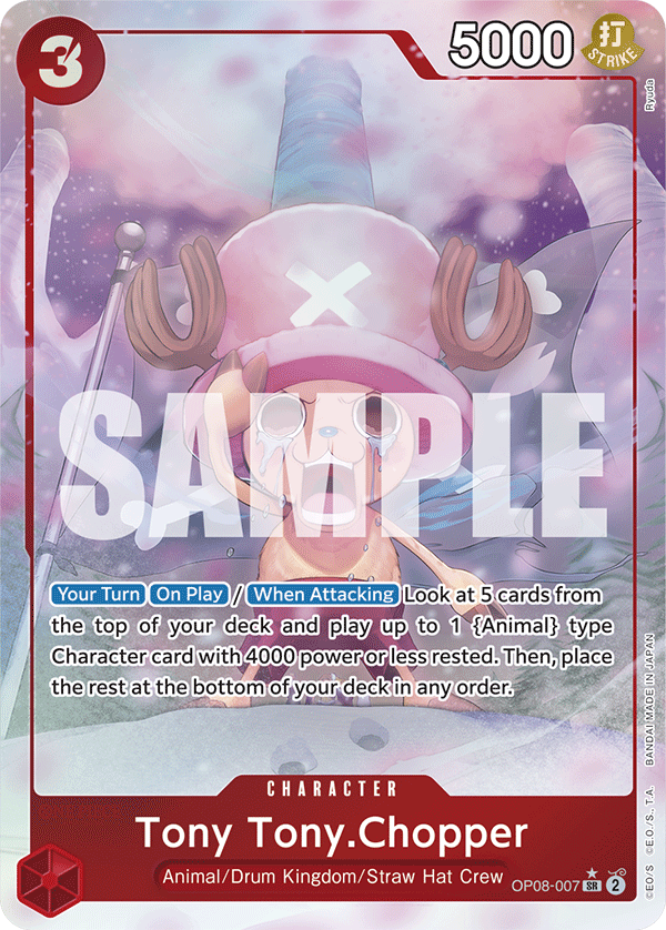Tony Tony.Chopper (OP08-007_p1) — Alt Art