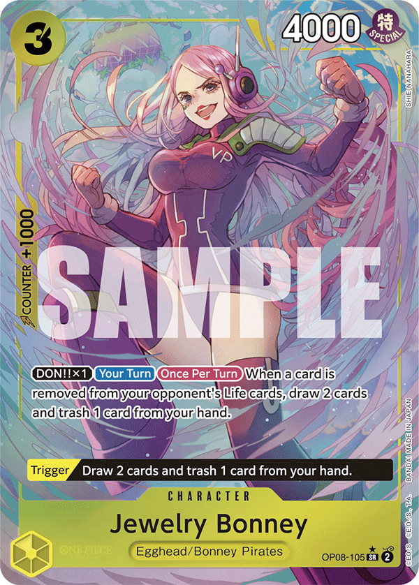 Jewelry Bonney (OP08-105_p1) — Alt Art