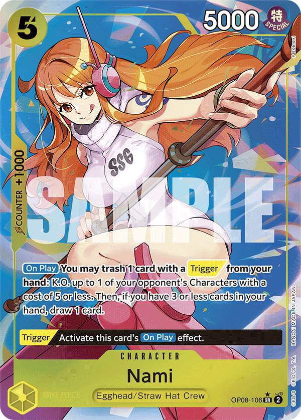 Nami (OP08-106_p1) — Alt Art