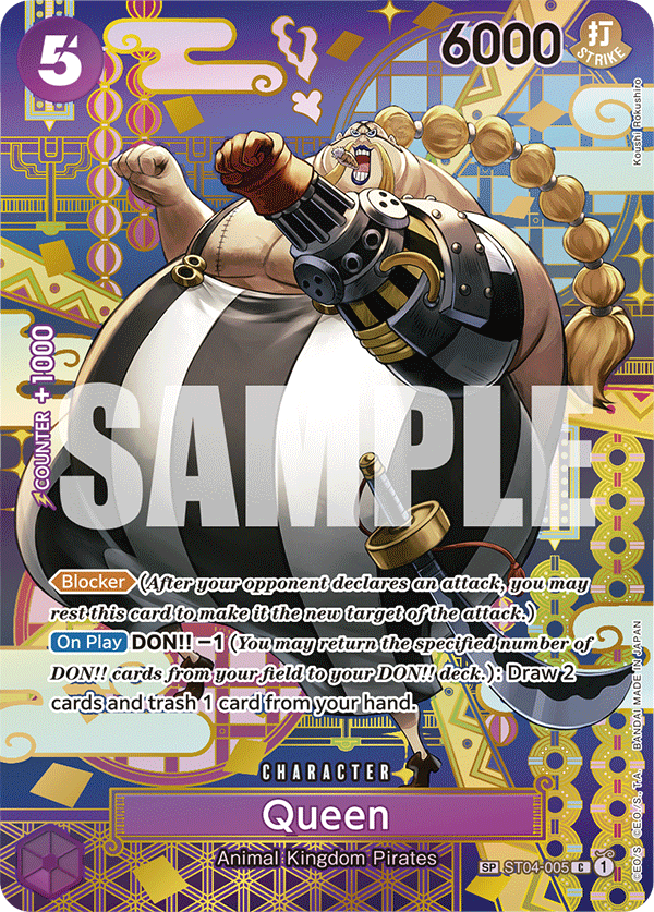 Queen (OP-08 ST04-005_p1) — Alt Art