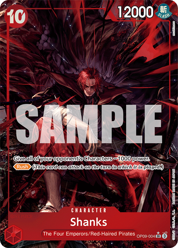 Shanks (OP09-004_p1) — Alt Art