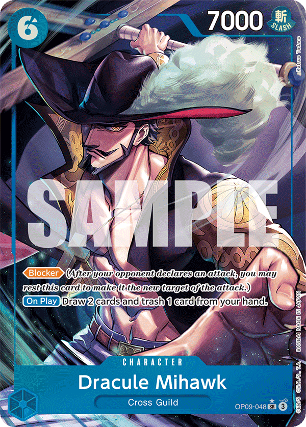 Dracule Mihawk (OP09-048_p1) — Alt Art