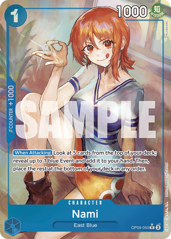 Nami (OP09-050_p1) — Alt Art