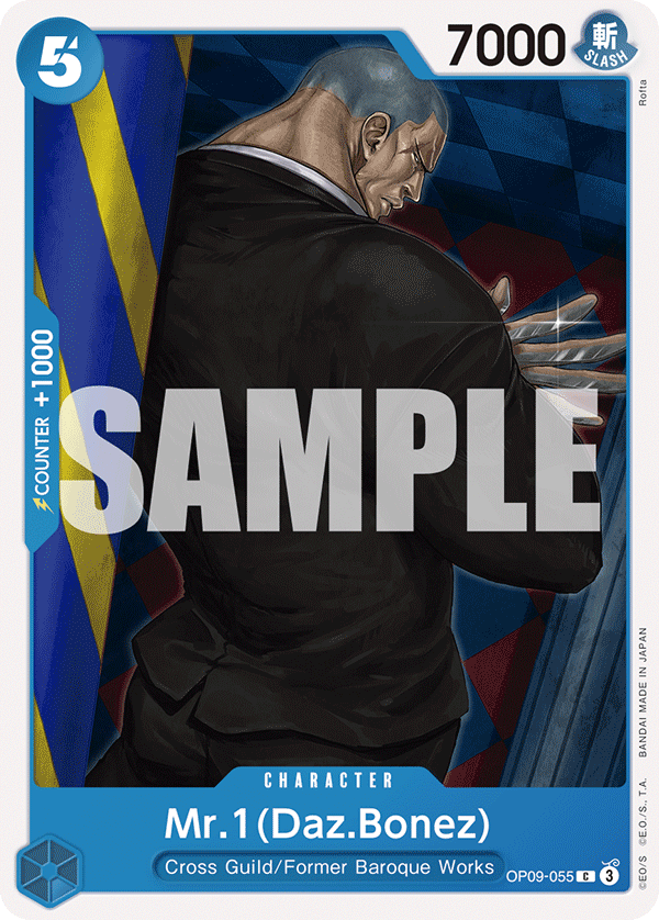 Mr.1(Daz.Bonez) (OP09-055)