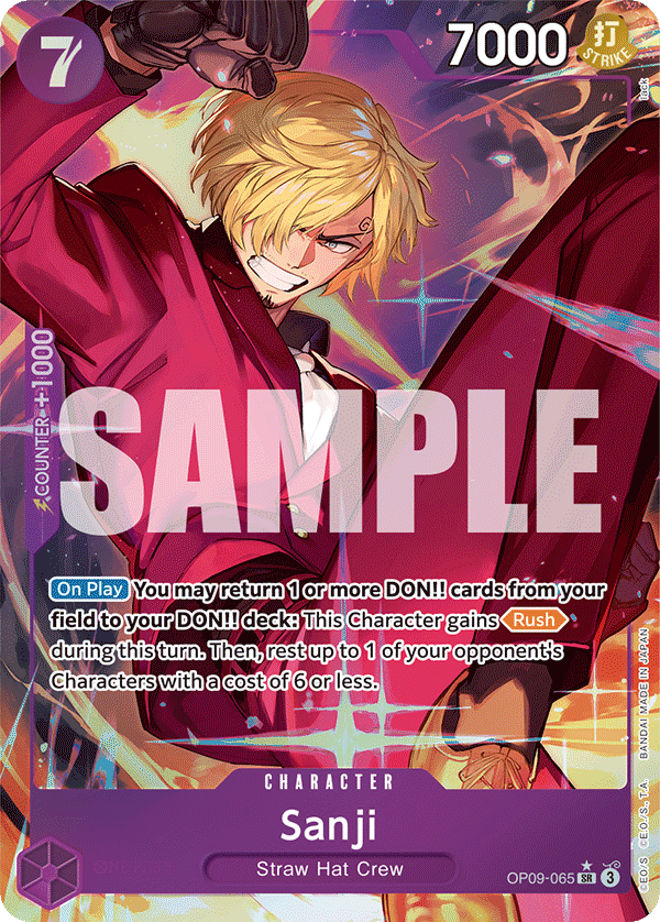Sanji (OP09-065_p1) — Alt Art