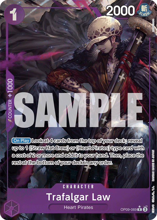 Trafalgar Law (OP09-069_p1) — Alt Art