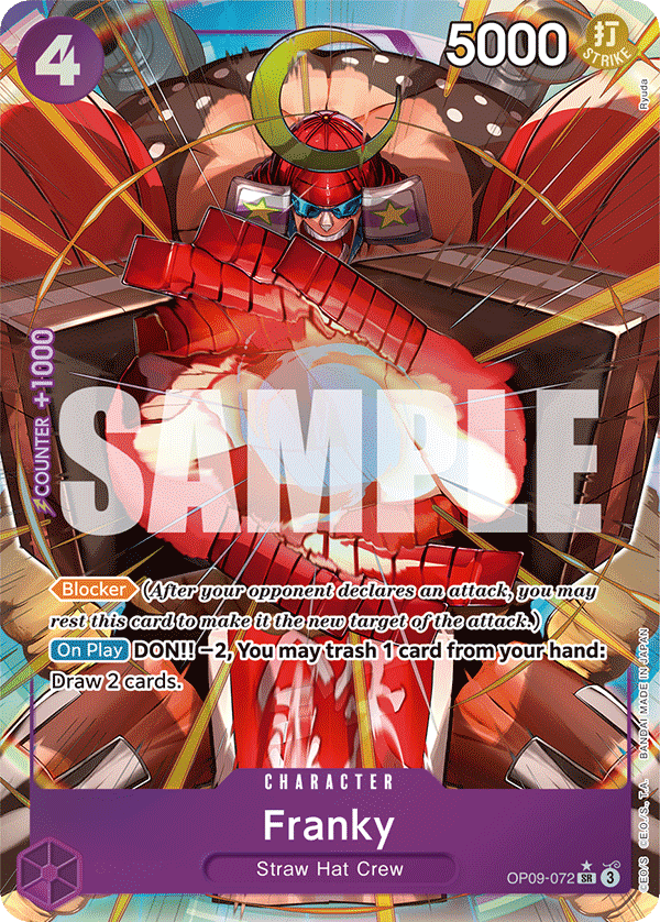 Franky (OP09-072_p1) — Alt Art