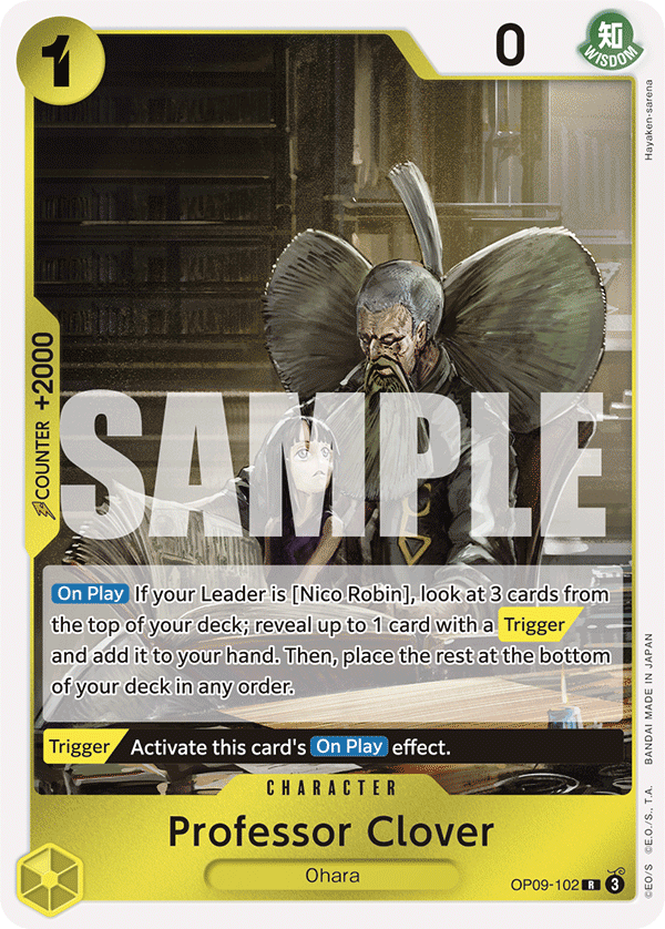Professor Clover (OP09-102)