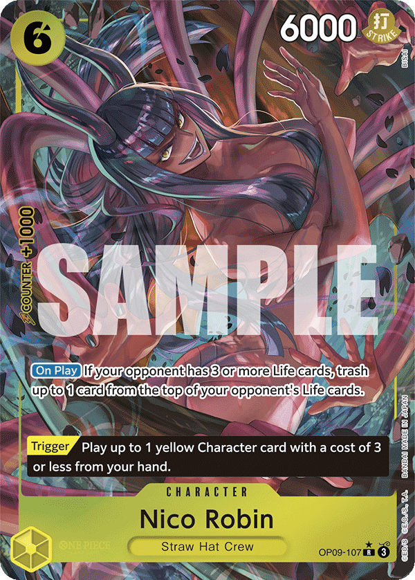 Nico Robin (OP09-107_p1) — Alt Art