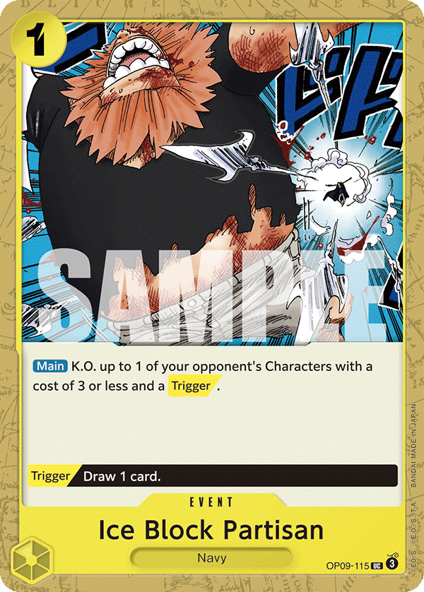 Ice Block Partisan (OP09-115)