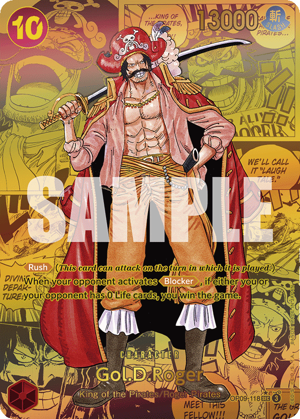 Gol.D.Roger (OP09-118_p2) — Alt Art