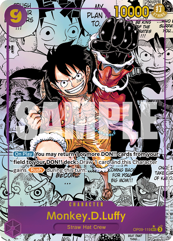 Monkey.D.Luffy (OP09-119_p2) — Alt Art