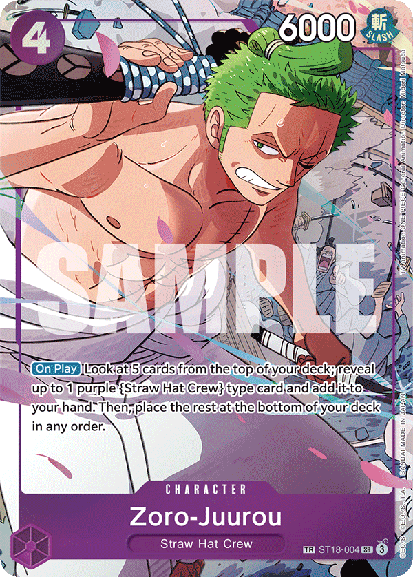 Zoro-Juurou (OP-09 ST18-004_p1) — Alt Art