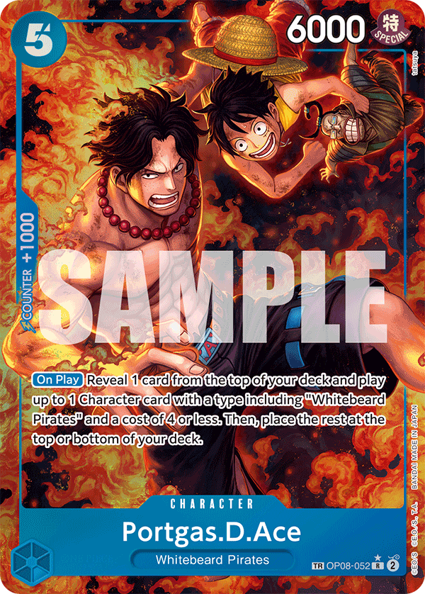 Portgas.D.Ace (OP-10 OP08-052_p2) — Alt Art