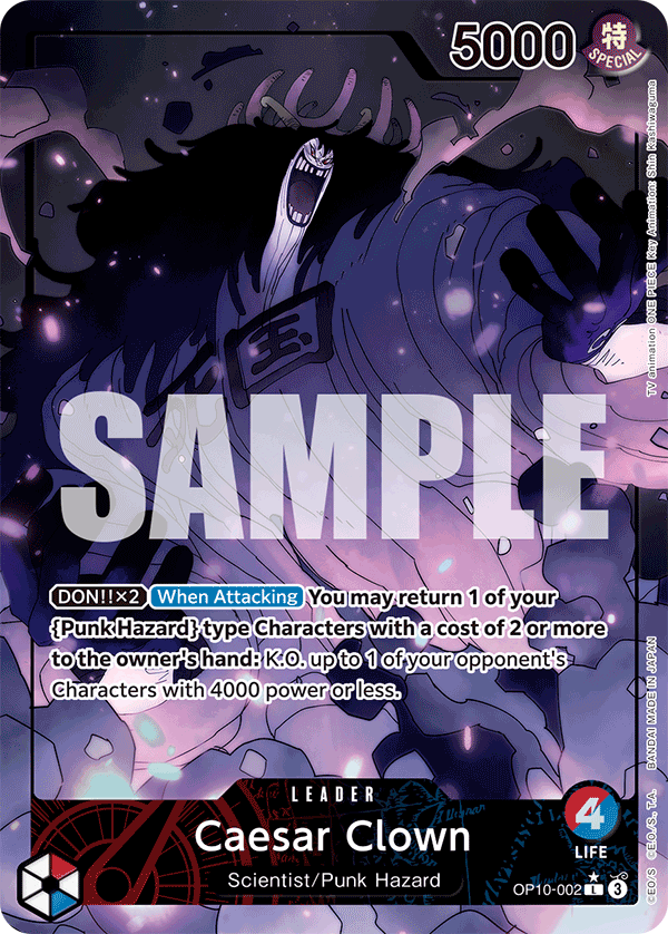 Caesar Clown (OP10-002_p1) — Alt Art