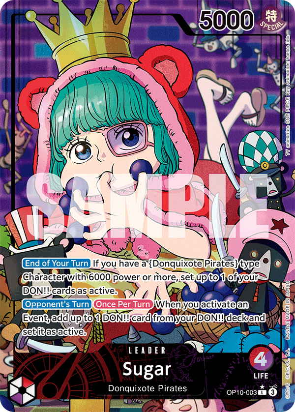 Sugar (OP10-003_p1) — Alt Art