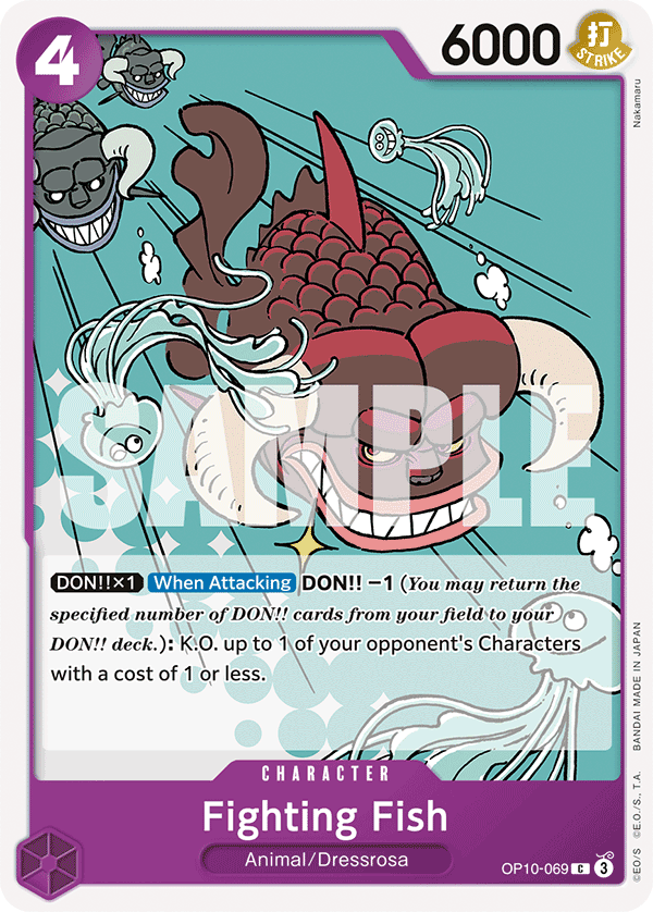 Fighting Fish (OP10-069)