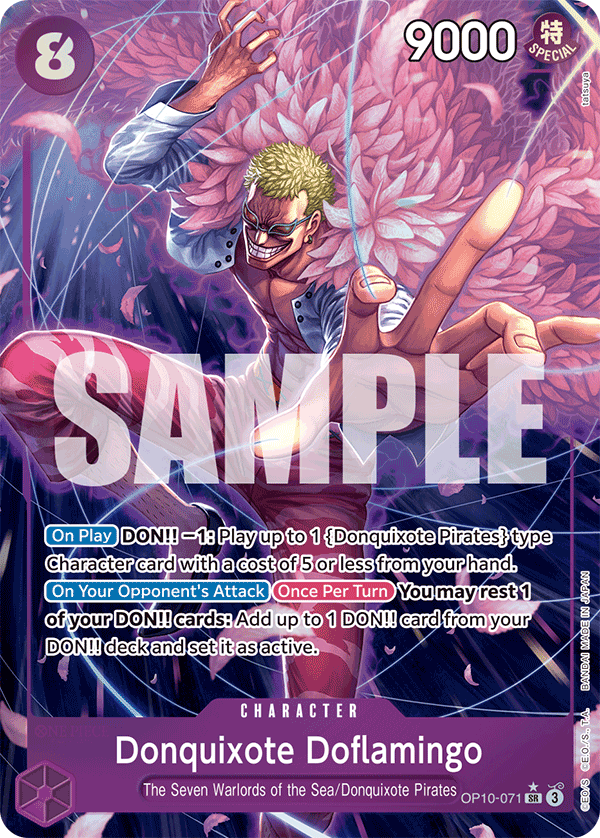 Donquixote Doflamingo (OP10-071_p1) — Alt Art