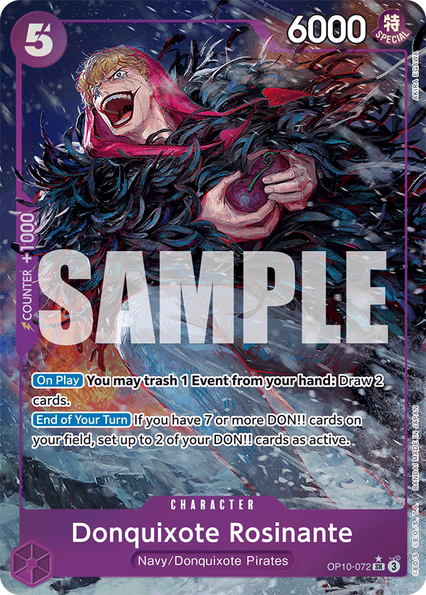 Donquixote Rosinante (OP10-072_p1) — Alt Art