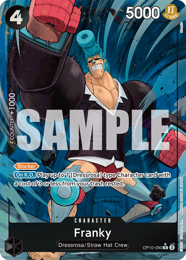 Franky (OP10-090_p1) — Alt Art