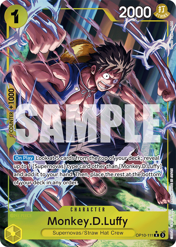 Monkey.D.Luffy (OP10-111_p1) — Alt Art