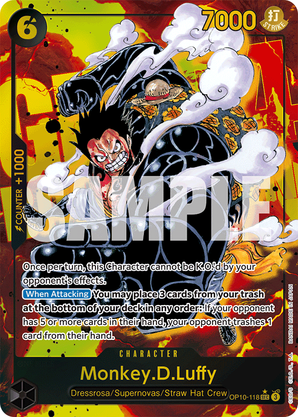 Monkey.D.Luffy (OP10-118_p1) — Alt Art