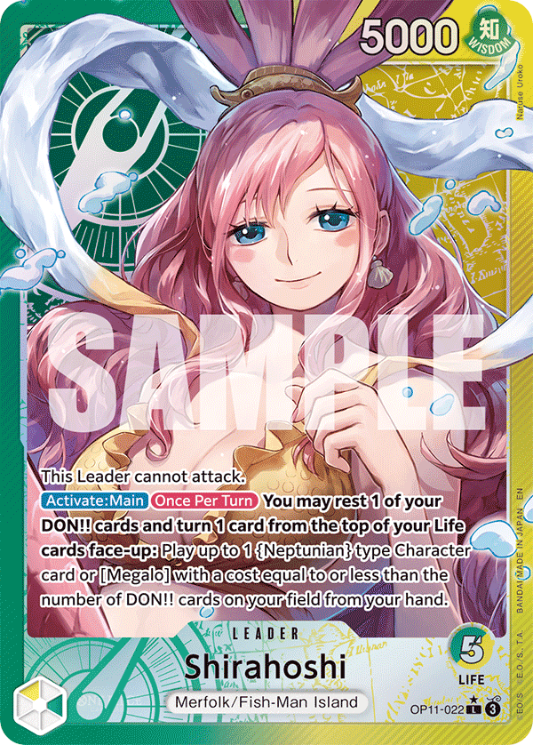 Shirahoshi (OP11-022_p1) — Alt Art