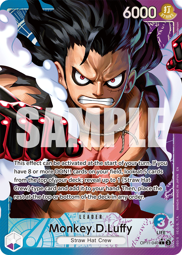 Monkey.D.Luffy (OP11-040_p1) — Alt Art