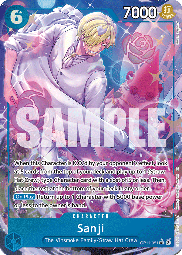 Sanji (OP11-051_p1) — Alt Art