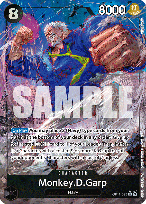 Monkey.D.Garp (OP11-095_p1) — Alt Art
