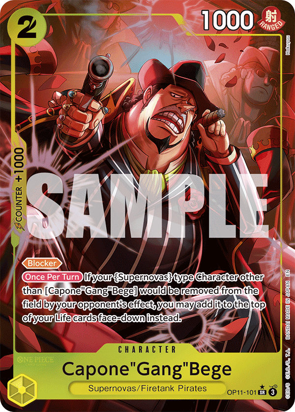 Capone"Gang"Bege (OP11-101_p1) — Alt Art