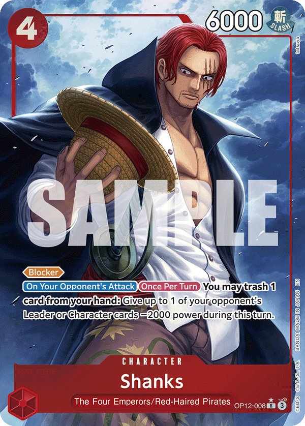 Shanks (OP12-008_p1) — Alt Art