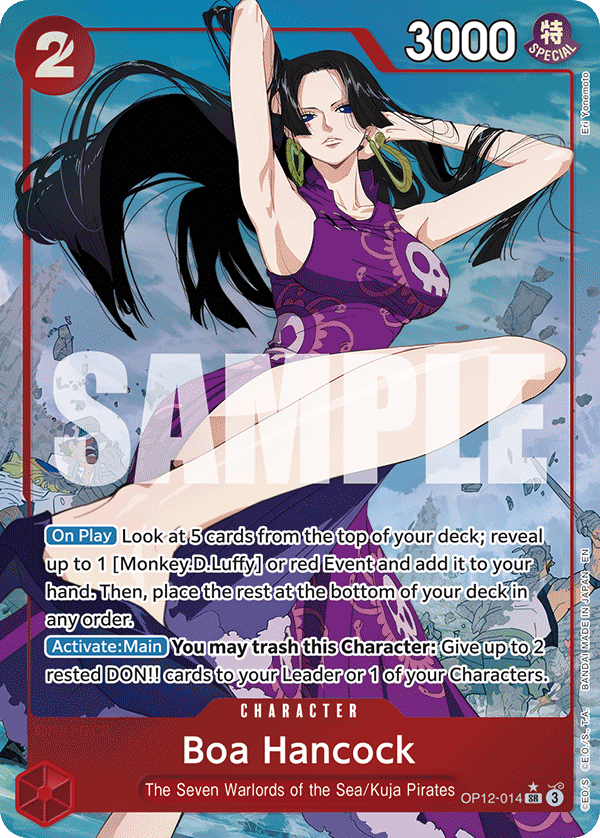 Boa Hancock (OP12-014_p1) — Alt Art