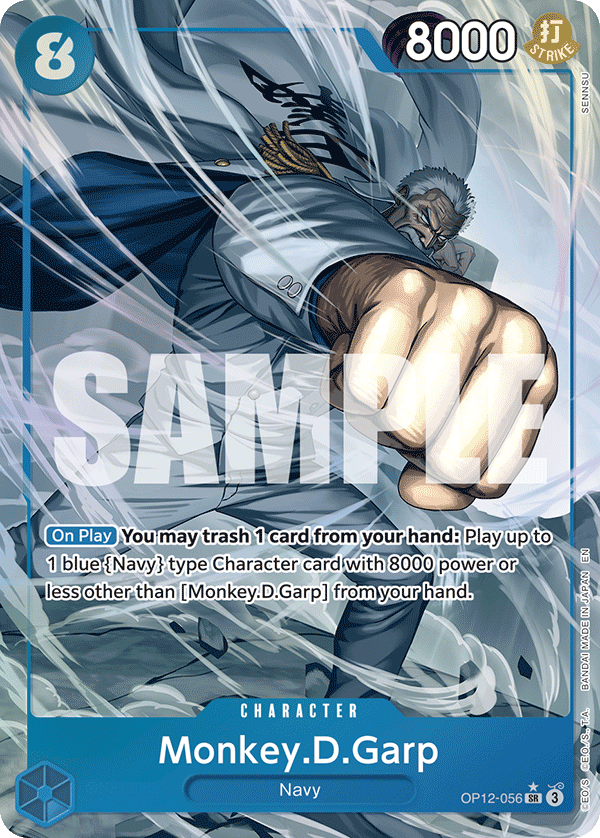 Monkey.D.Garp (OP12-056_p1) — Alt Art