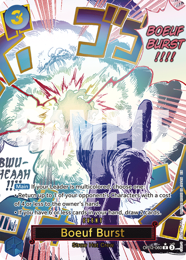 Boeuf Burst (OP12-060_p1) — Alt Art