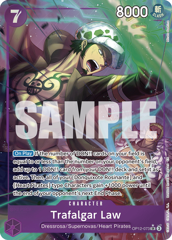 Trafalgar Law (OP12-073_p1) — Alt Art
