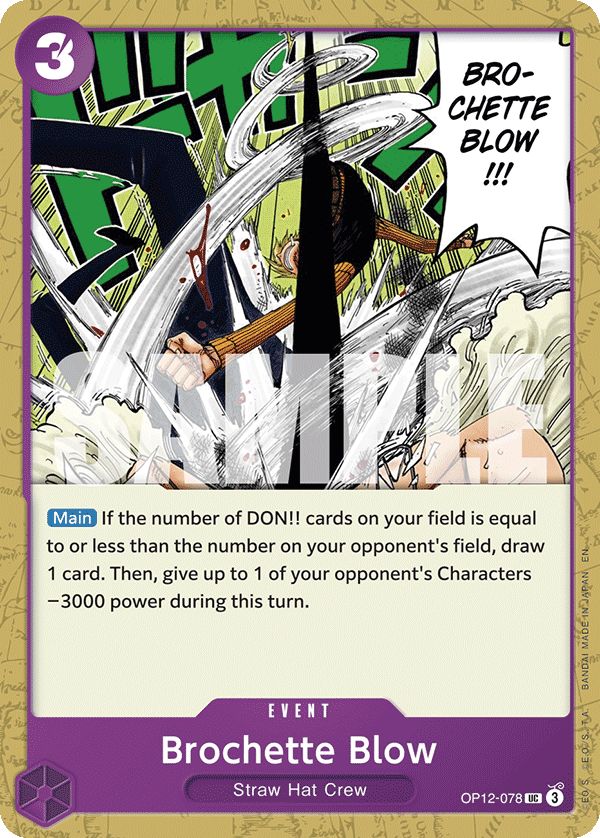 Brochette Blow (OP12-078)