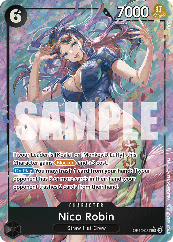 Nico Robin (OP12-087_p1) — Alt Art