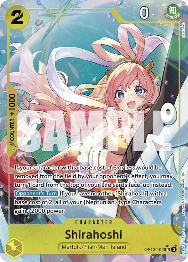 Shirahoshi (OP12-102_p1) — Alt Art
