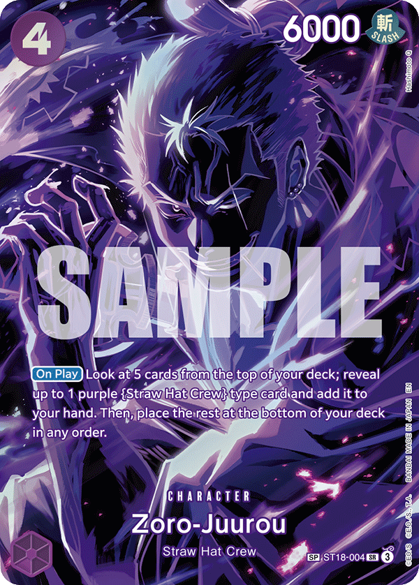 Zoro-Juurou (OP-12 ST18-004_p2) — Alt Art