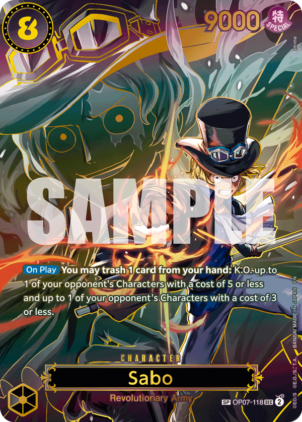 Sabo (OP-13 OP07-118_p2) — Alt Art