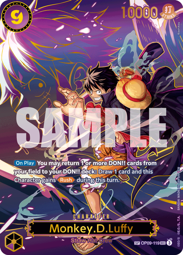 Monkey.D.Luffy (OP-13 OP09-119_p3) — Alt Art
