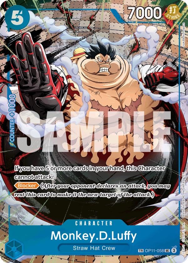 Monkey.D.Luffy (OP-13 OP11-058_p1) — Alt Art