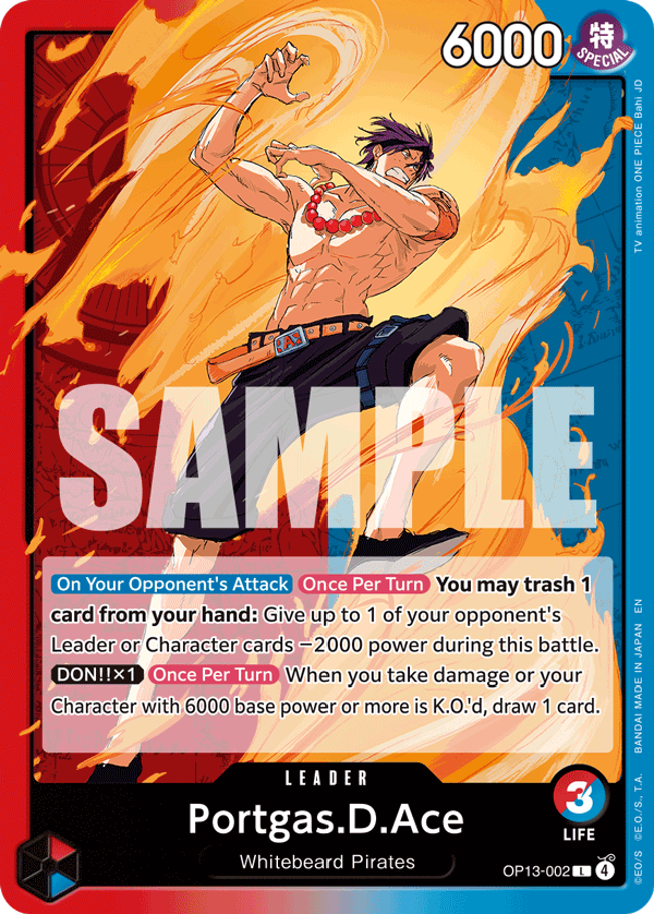 Portgas.D.Ace (OP13-002)