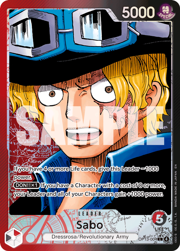 Sabo (OP13-004_p1) — Alt Art