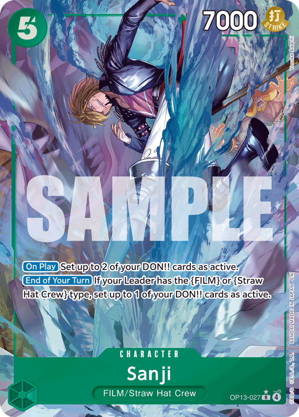 Sanji (OP13-027_p1) — Alt Art