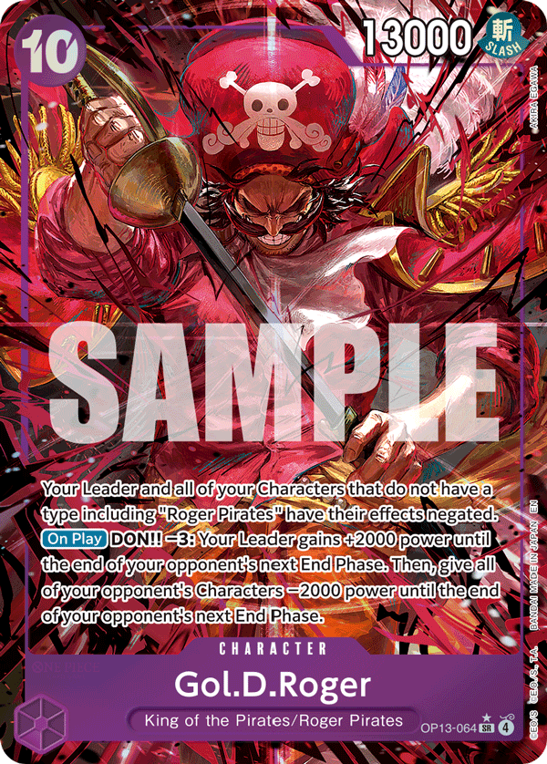 Gol.D.Roger (OP13-064_p1) — Alt Art