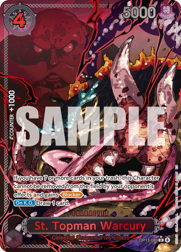 St. Topman Warcury (OP13-089_p2) — Alt Art